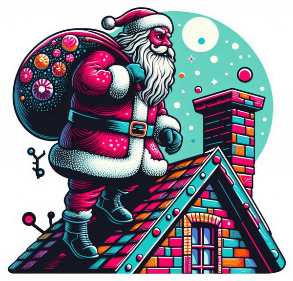 Santa Claus y sus Juguetes