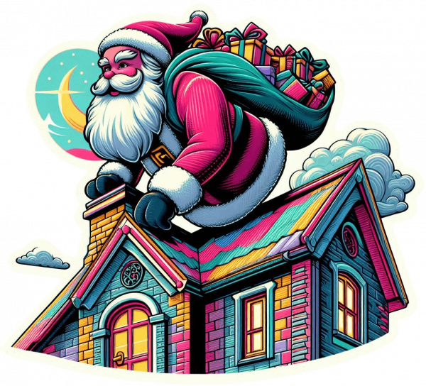 Santa Claus y sus Juguetes