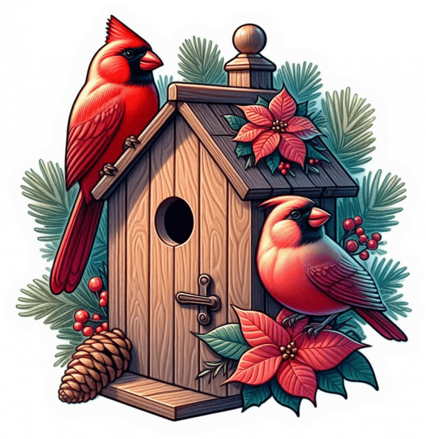 Cardenal de navidad