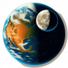 La Tierra y la Luna