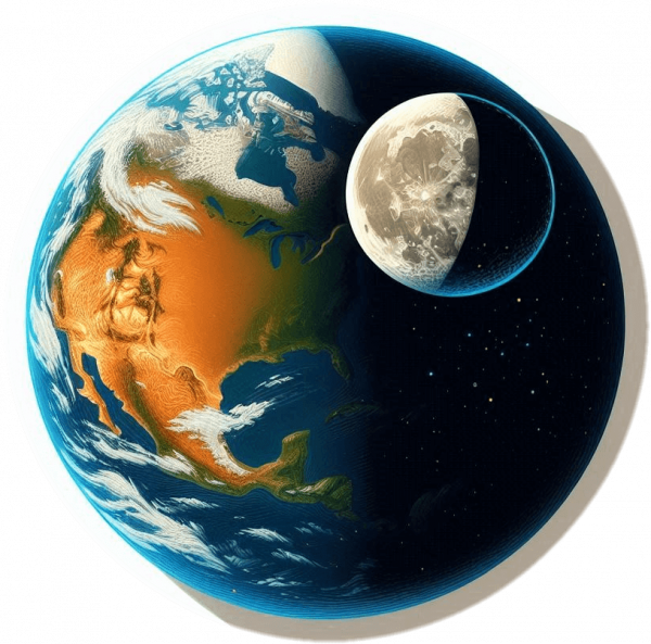 La Tierra y la Luna