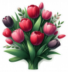 Tulipanes Rojos