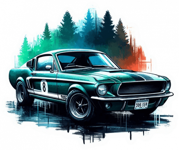 Mustang Bullitt año 1968