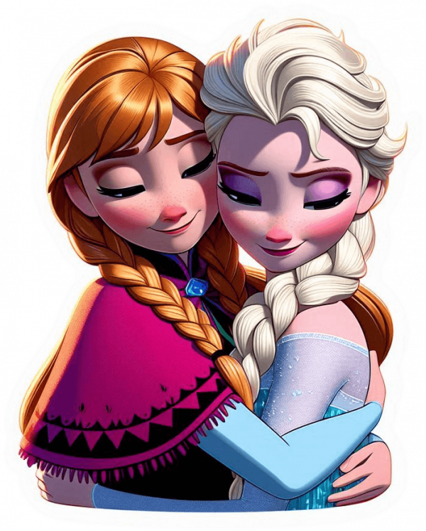 Anna y Elsa de Frozen