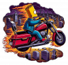Bart Simpson Motorizado