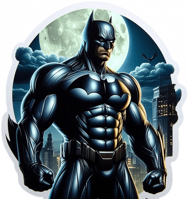 Batman en el edificio