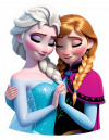 Anna y Elsa de Frozen