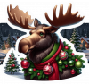 Alce de Navidad