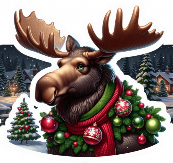 Alce de Navidad
