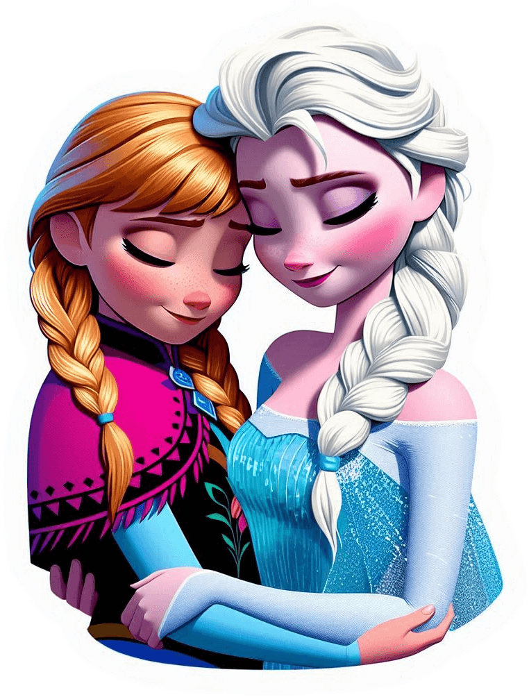Anna Y Elsa De Frozen