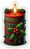Velones de Navidad