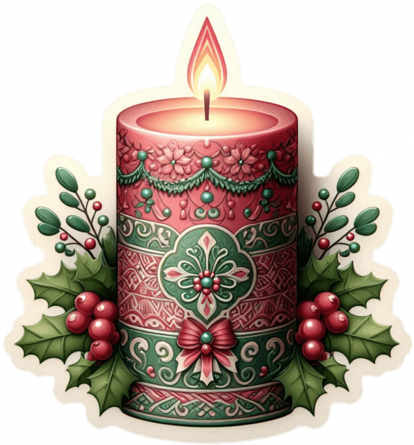 Velones de Navidad