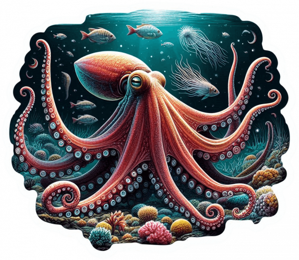 Enteroctopus dofleini  (Pulpo)