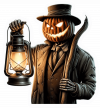 Calabaza en Chaqué