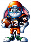 Bugs Bunny Futbolista Americano