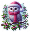 Buho de Navidad
