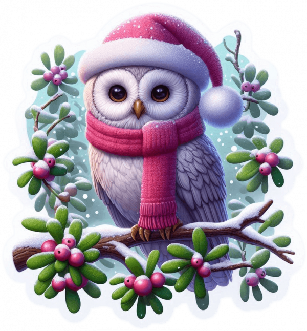 Buho de Navidad