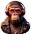 chimpance Hippy