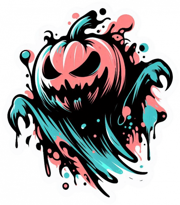 Calabaza en acuarela