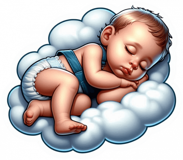 Bebe Duerme en Nube