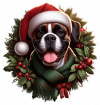 Bóxer de Navidad