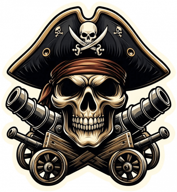 Esqueletos Piratas