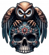 Calavera Y Buho