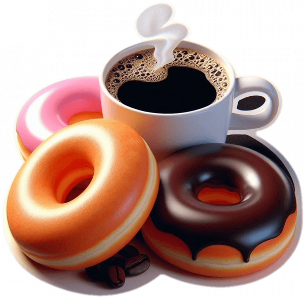 Cafe y donas