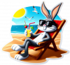 Bugs Bunny en Playa