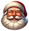 Cara de Santa Claus