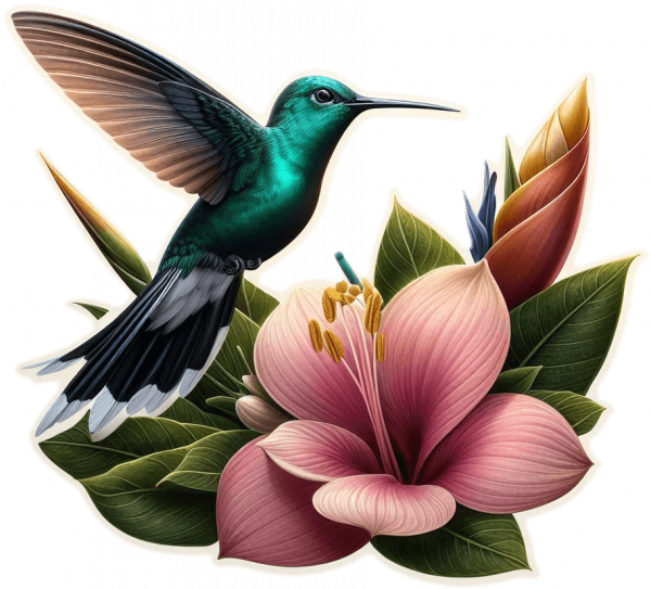 Colibri en Flor