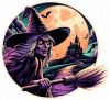 Bruja en Mansión