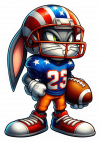 Bugs Bunny Futbolista Americano
