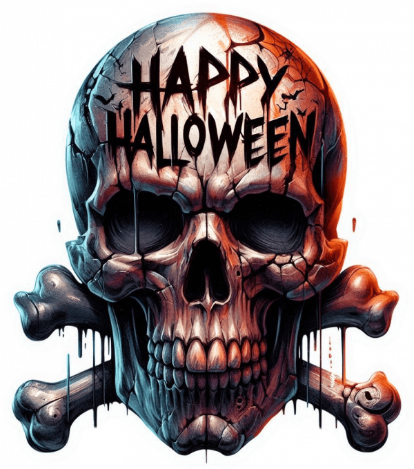 Calavera y Huesos entrecruzados