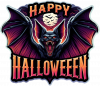 Vampiro Happy Halloween