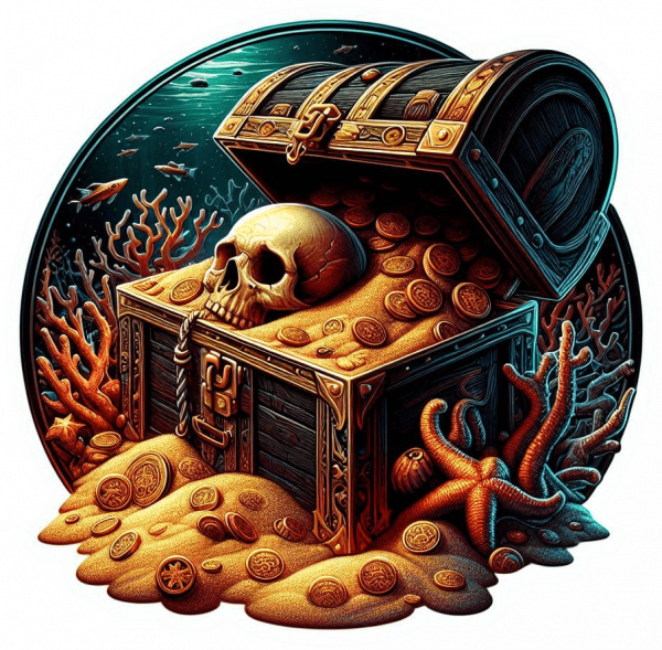 Cofre del Tesoro Pirata