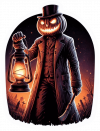 Calabaza en Cementerio