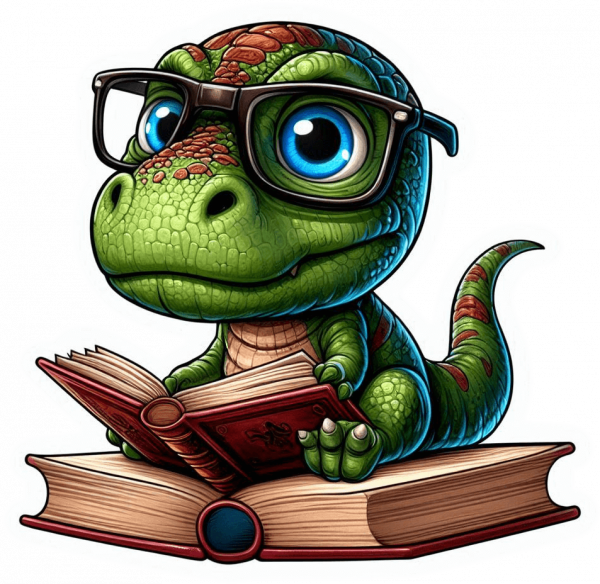 Tiranosuairo Leyendo