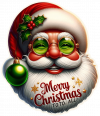 Cara de Santa Claus