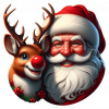 Cara De Santa Y Rudolf 04