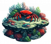 Cangrejo Rojo Gigante 01