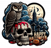 Buho y Hallowen