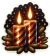 Velas De Pascuas 03