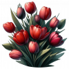 Tulipanes Rojos 04