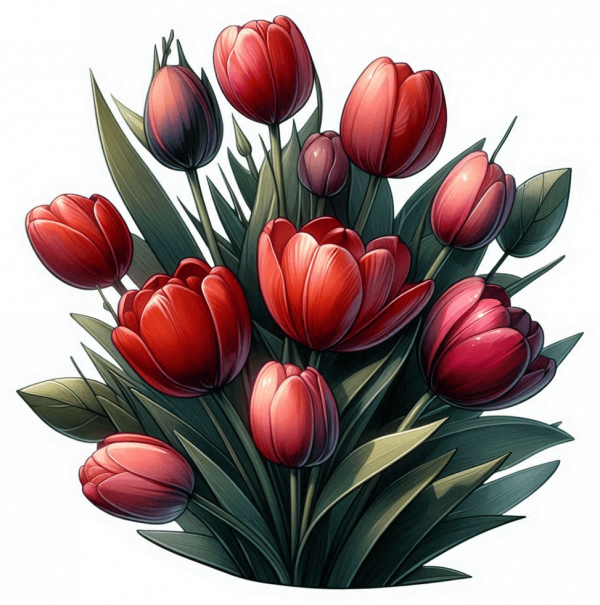 Tulipanes Rojos 04