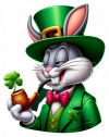 Bugs Bunny Leprechaun 01