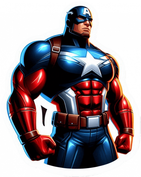 Capitan America En Edificio 17