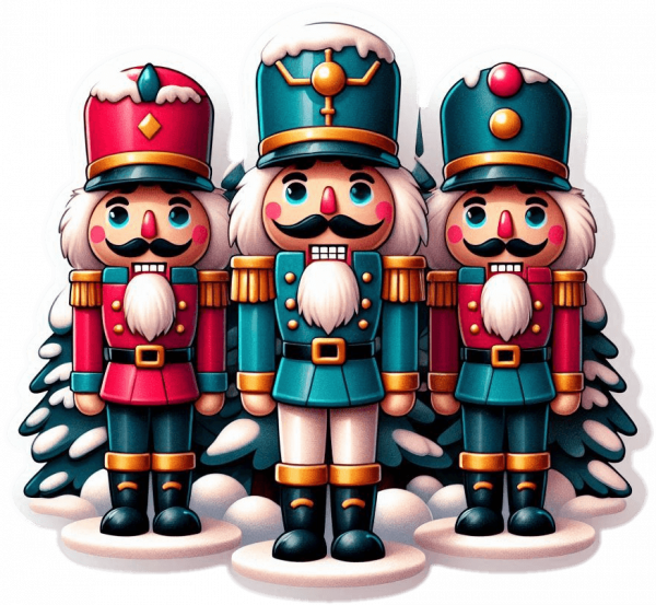 Soldados Cascanueces De Navidad 04