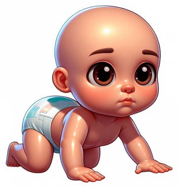 Bebe Niño Gateando 03