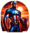 Capitan America En Edificio 16